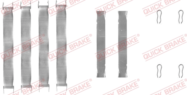 Accessory Kit, disc brake pad